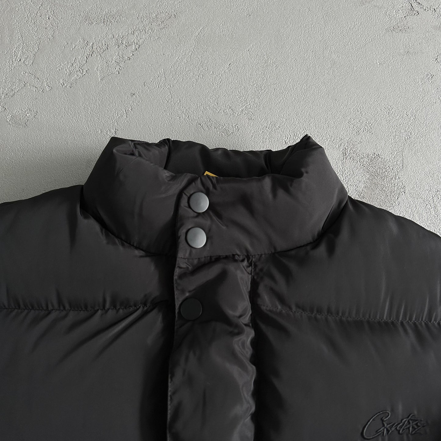 Corteiz Dark Black Bolo Jacket