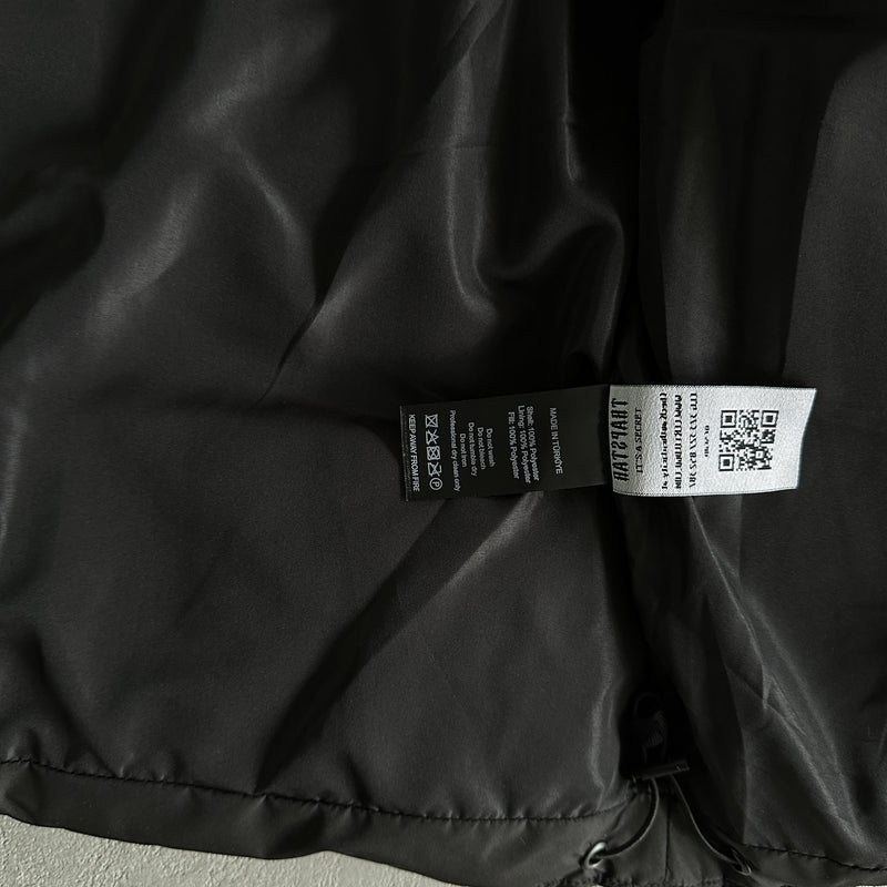 Trapstar Decoded Arch Puffer Jacket Black