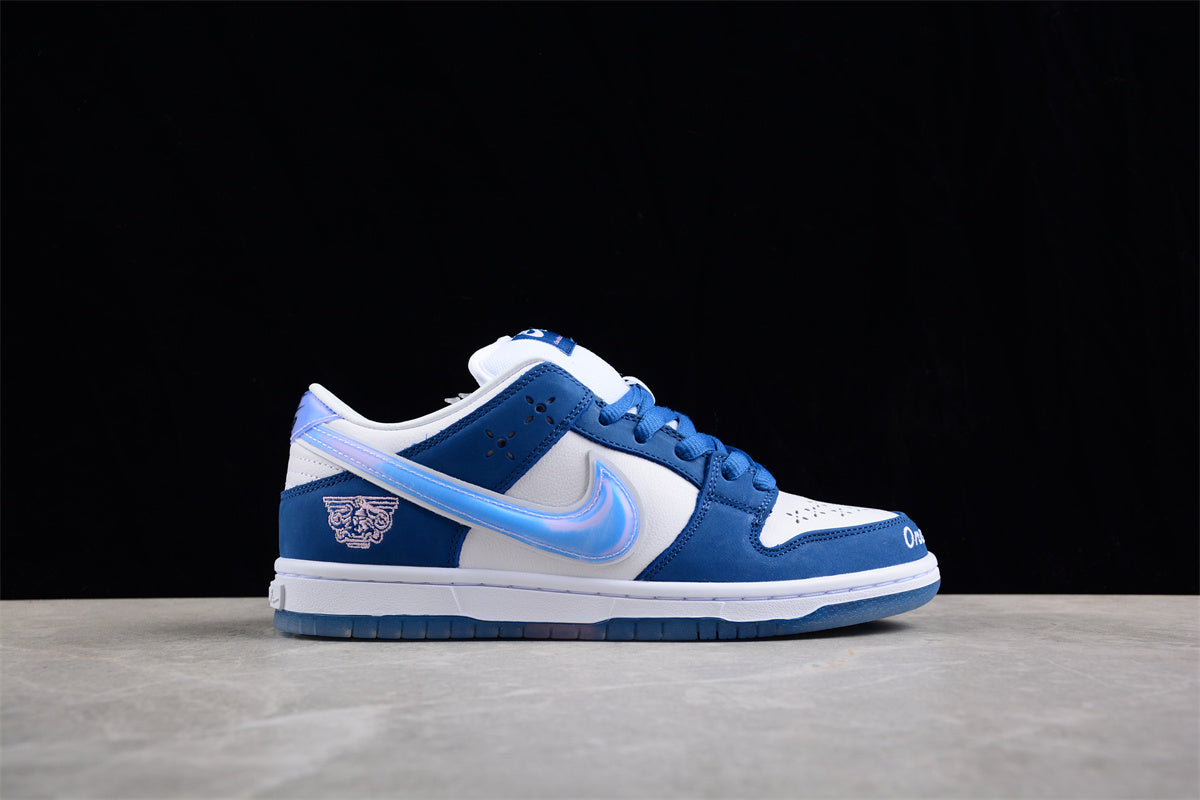 Born x Raised x Nike SB Dunk Low White Blue