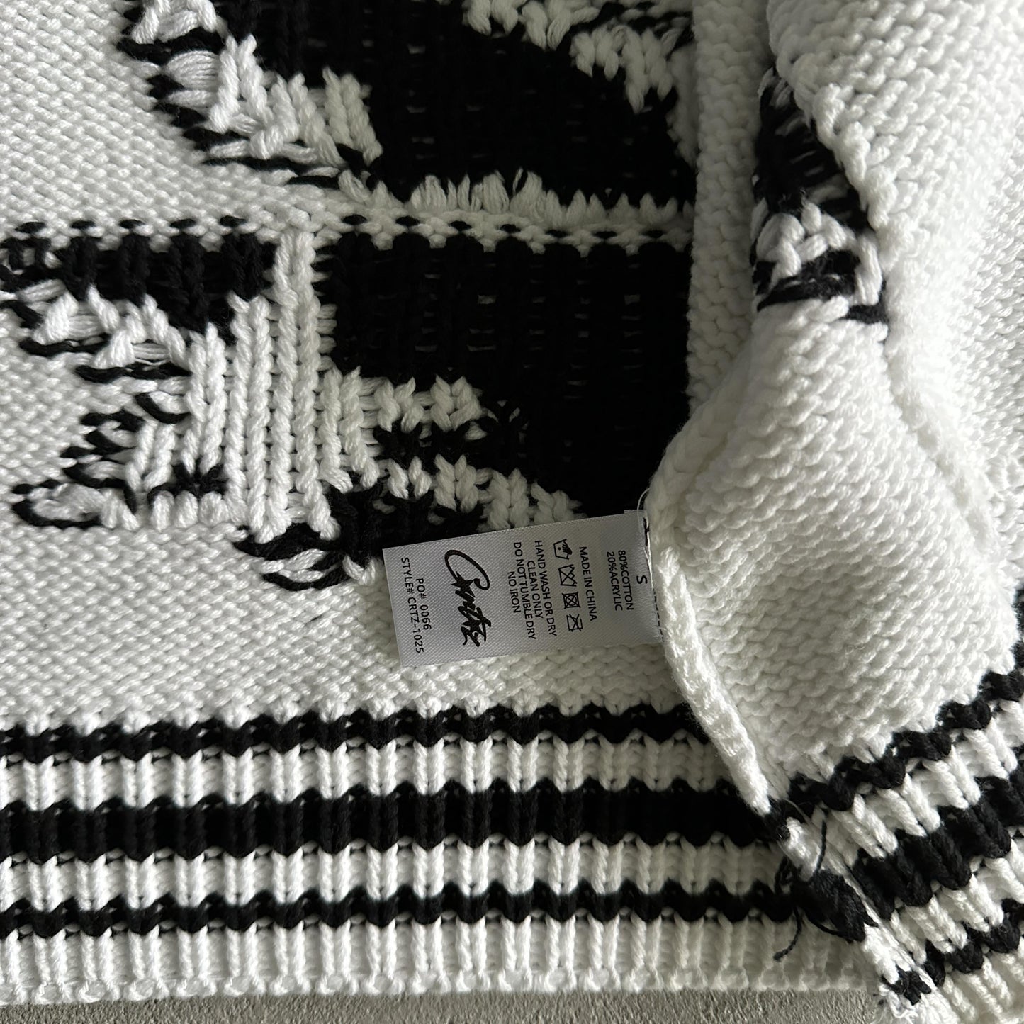 Corteiz  Knit Jacquard Sweater