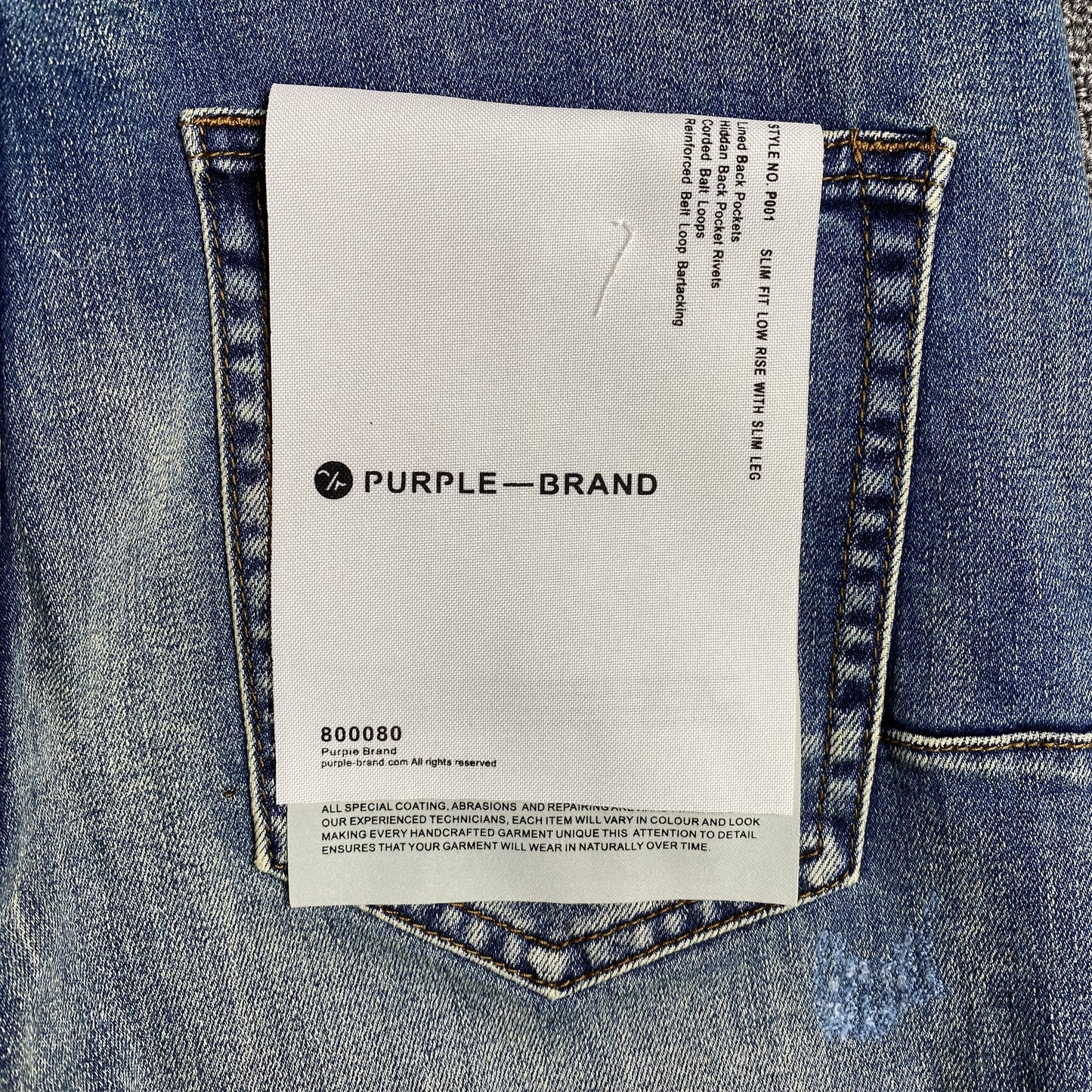 Purple Brand Slim Jeans