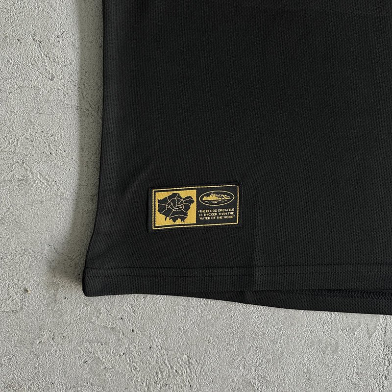 Corteiz Panel Jersey-Black