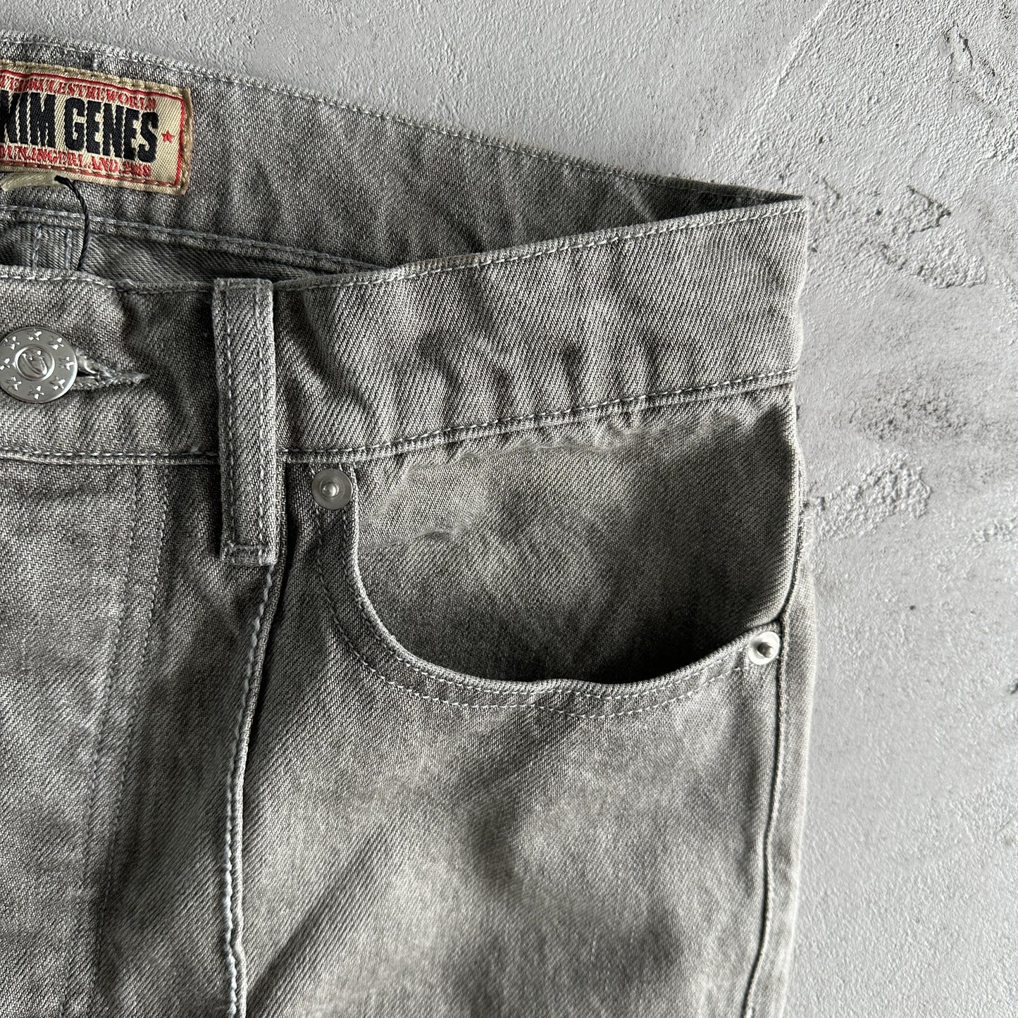 Pantalone jeans Corteiz Denim Grigio