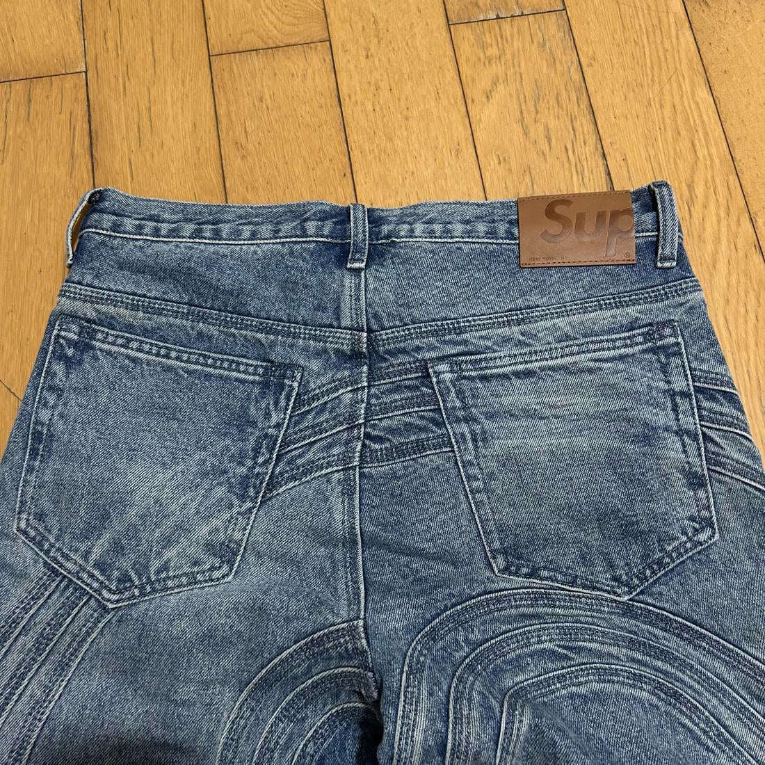 Supreme S Logo Loose Fit Jeans