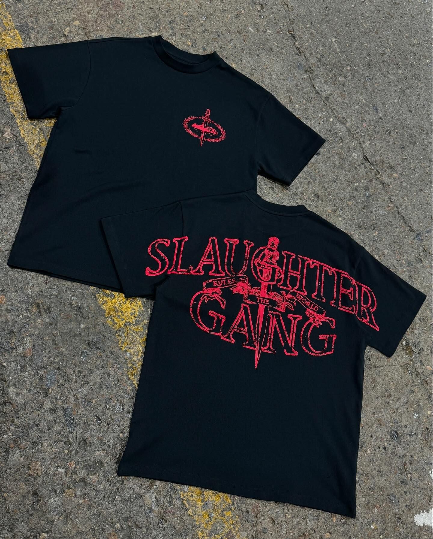 Corteiz x Slaughter Gang Tshirt