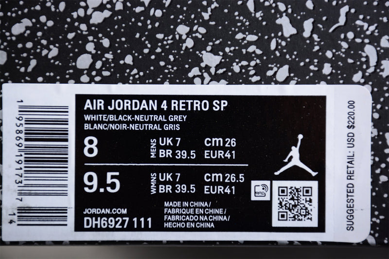 Air Jordan 4 Military Black