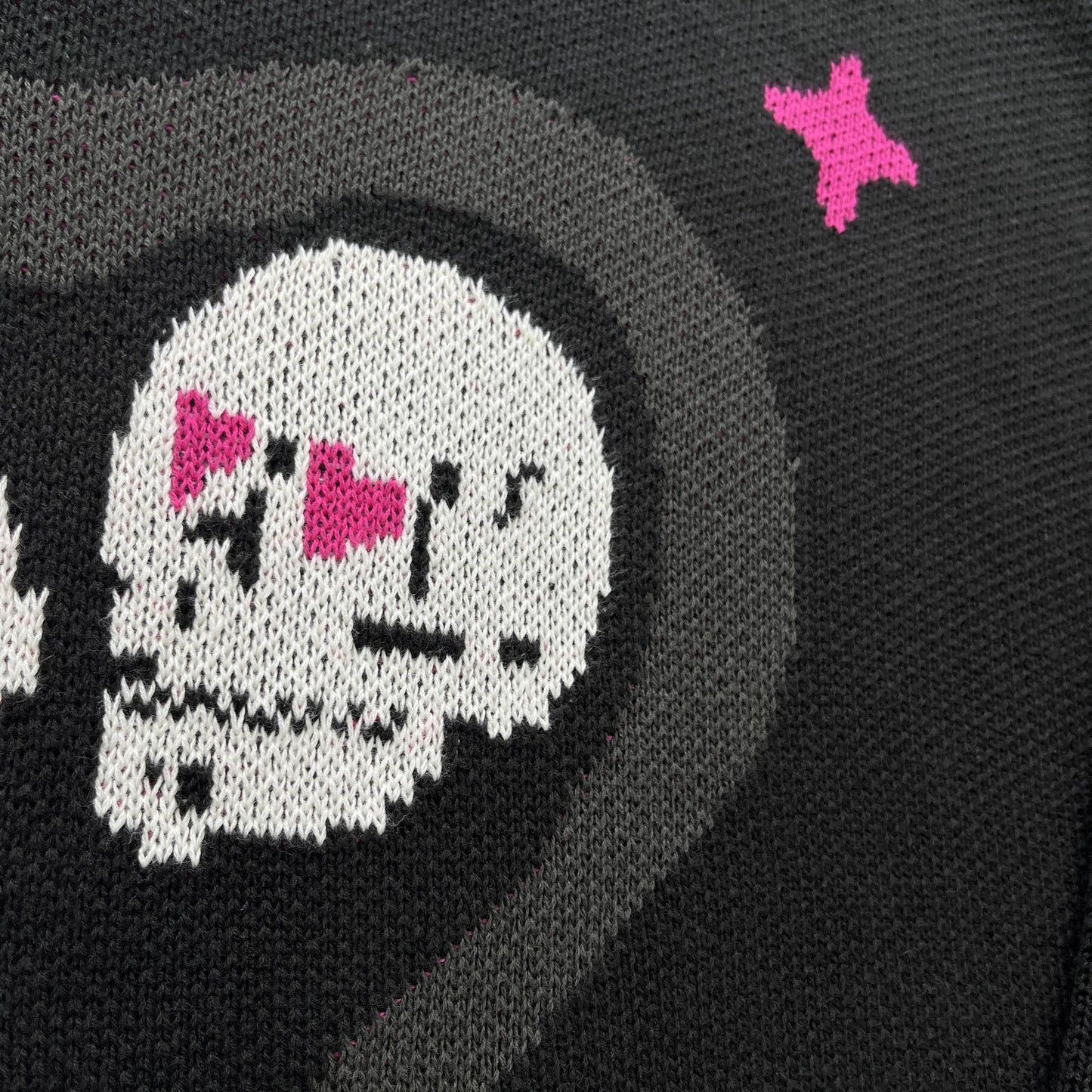 Broken Planet Skull Heart Sweater