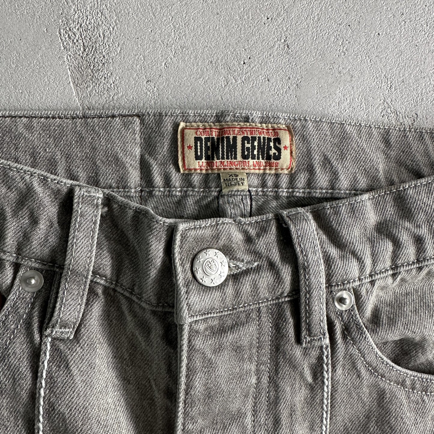 Pantalone jeans Corteiz Denim Grigio