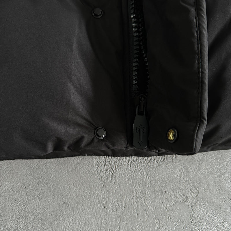 Trapstar Decoded Arch Puffer Jacket Black