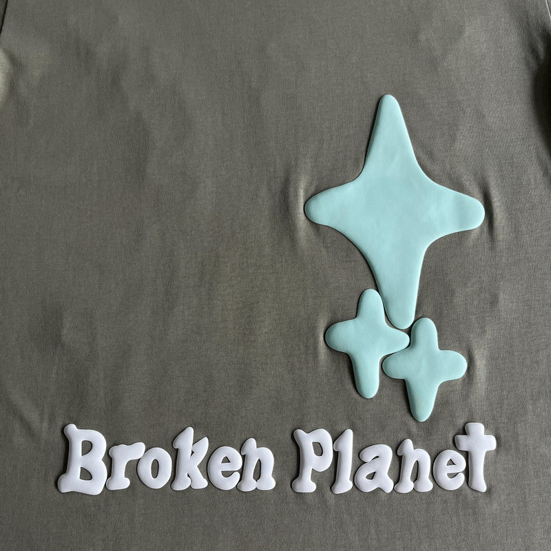 Broken Planet Three Skull Space TShirt