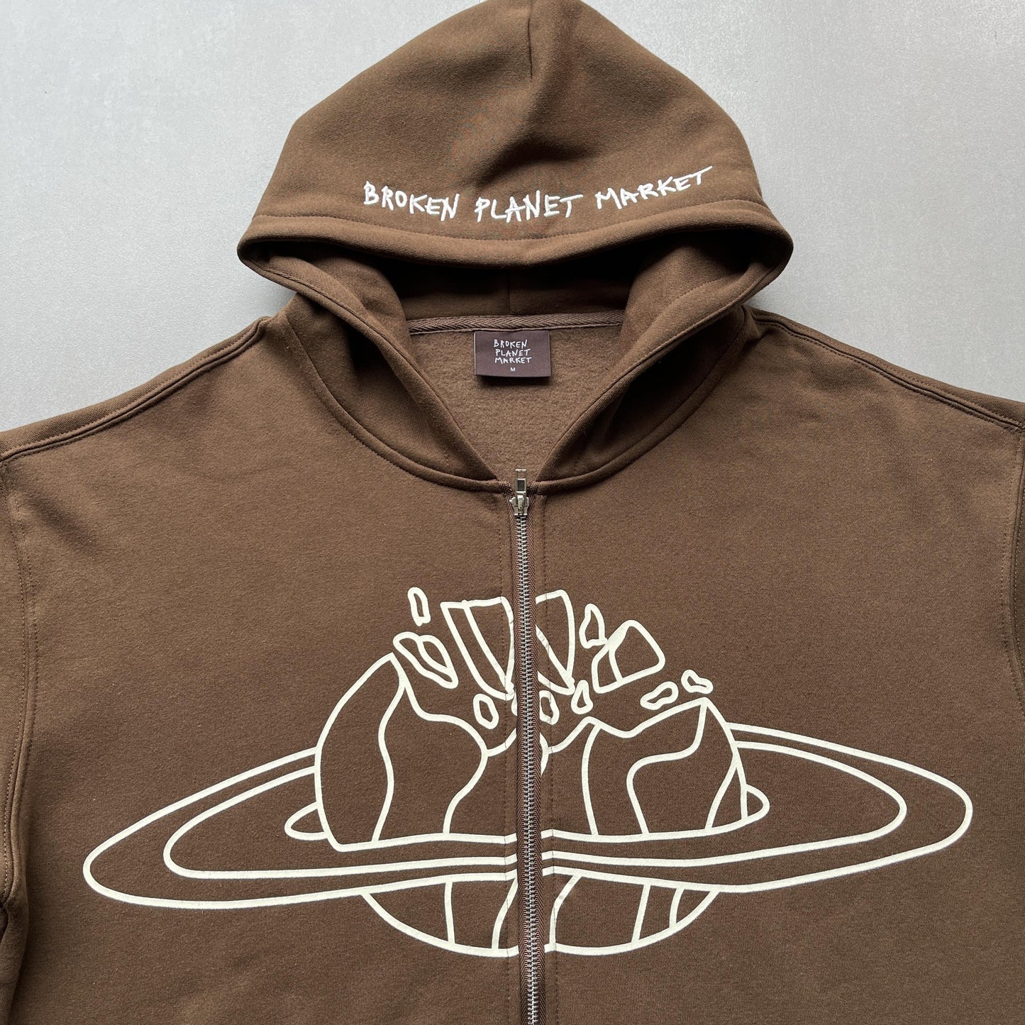 Broken Planet Market Arctic Zip Up Hoodie