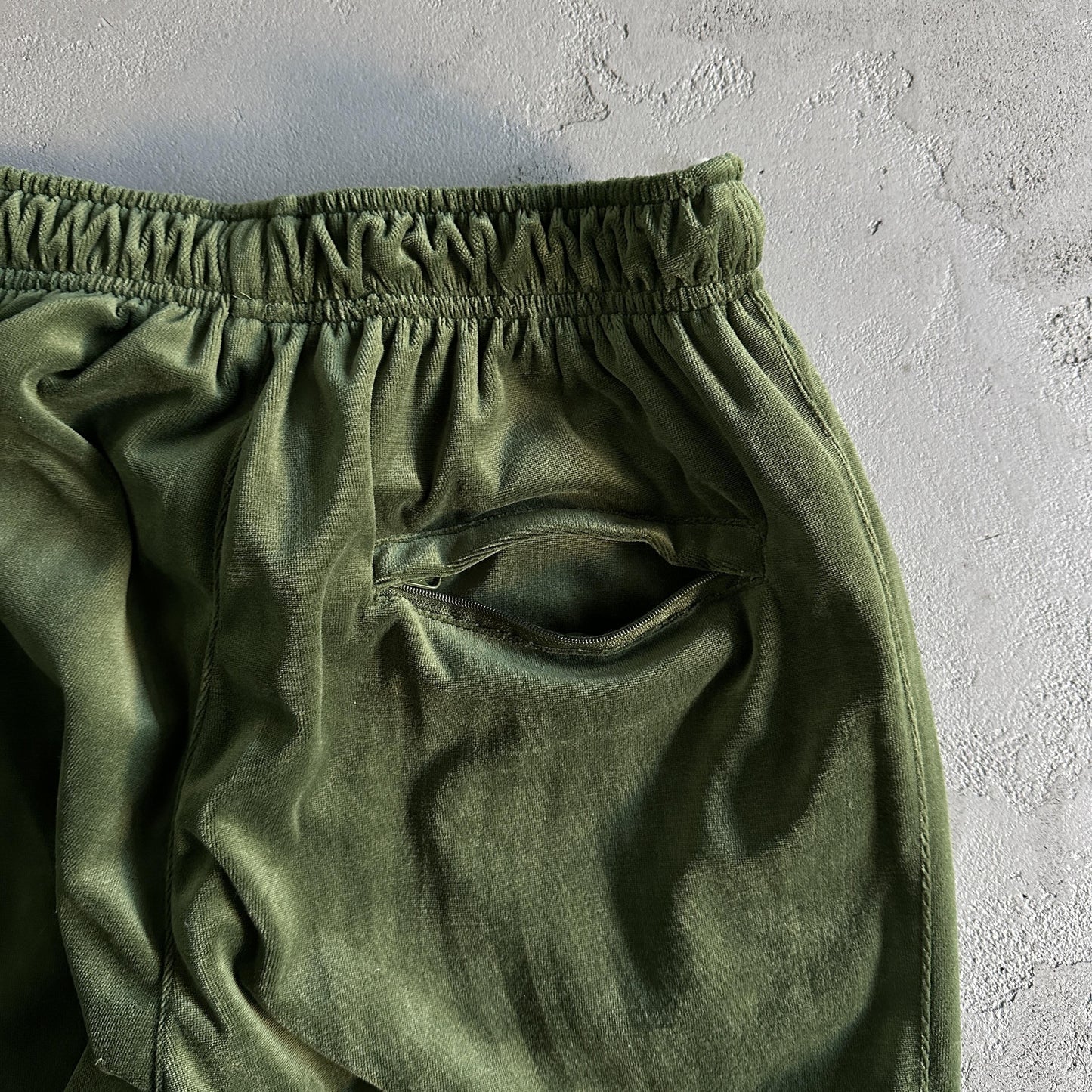 Corteiz Velvet Pant Green