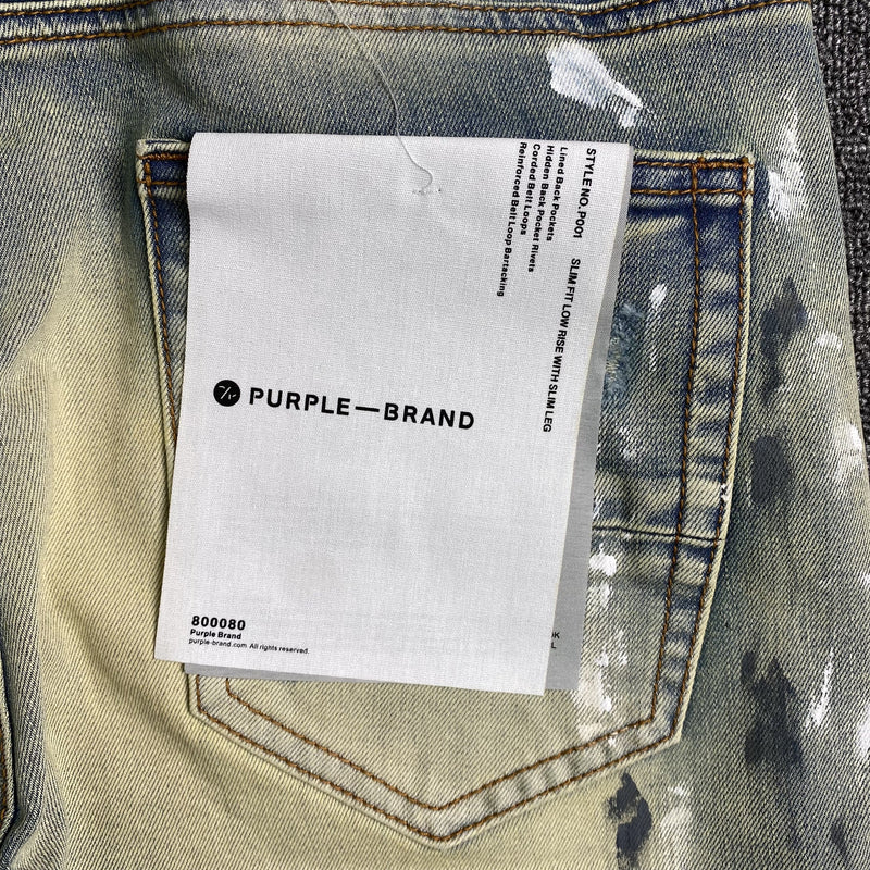 Jeans aderenti del marchio Purple