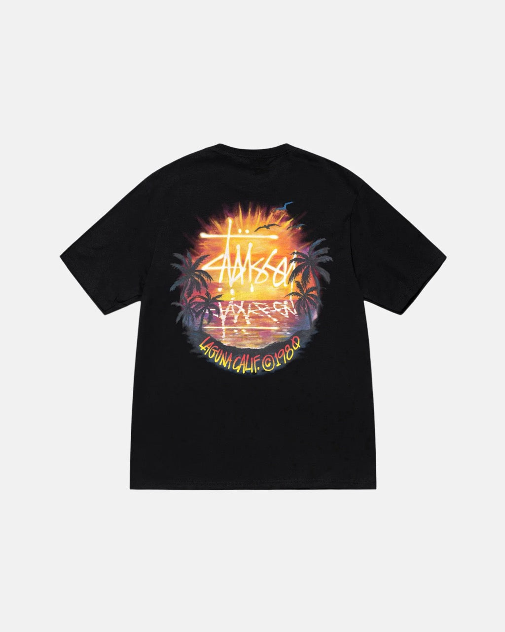 Stussy SS24 Tshirt Sunset