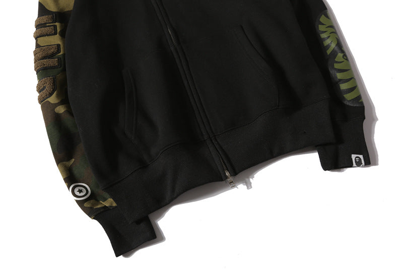 Bape x Undefeated Zip Hoodie