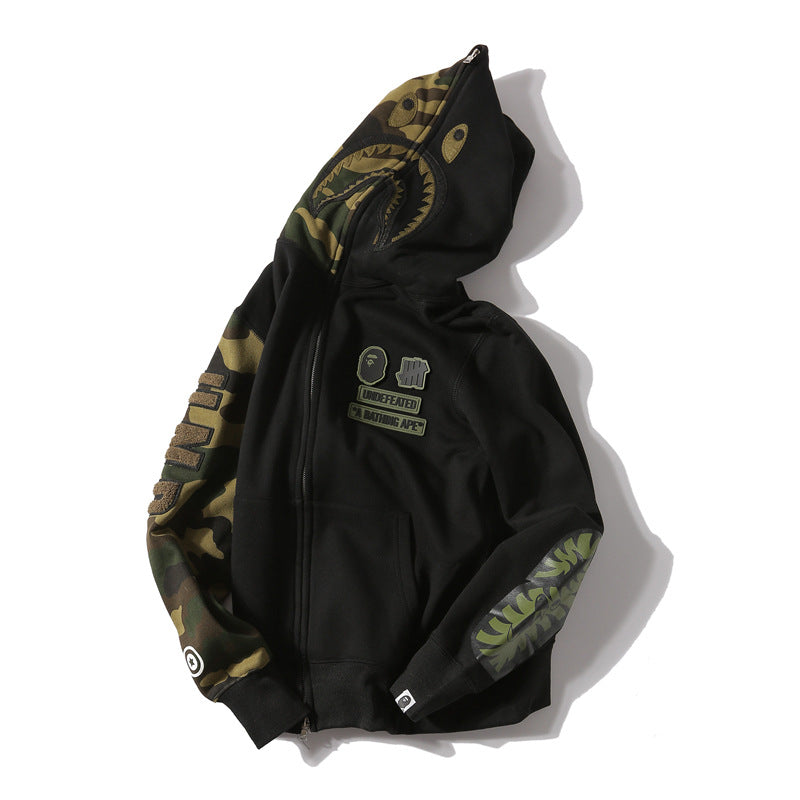 Bape x Undefeated Zip Hoodie