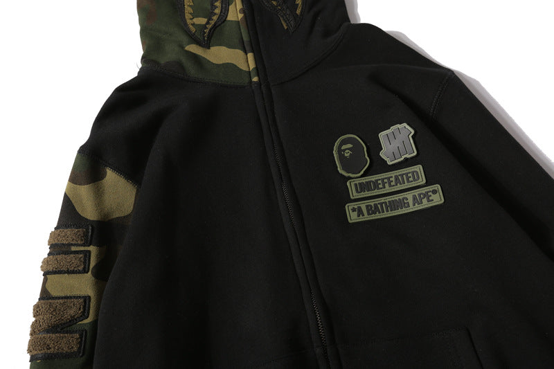 Bape x Undefeated Zip Hoodie