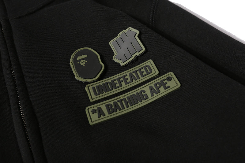 Bape x Undefeated Zip Hoodie