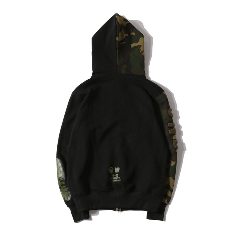 Bape x Undefeated Zip Hoodie