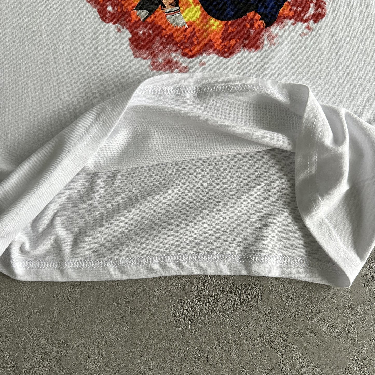 Corteiz Tshirt Football Flames