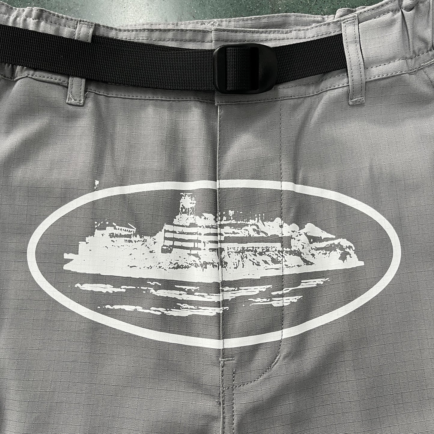 Corteiz Alcatraz Cargo Shorts v1:1