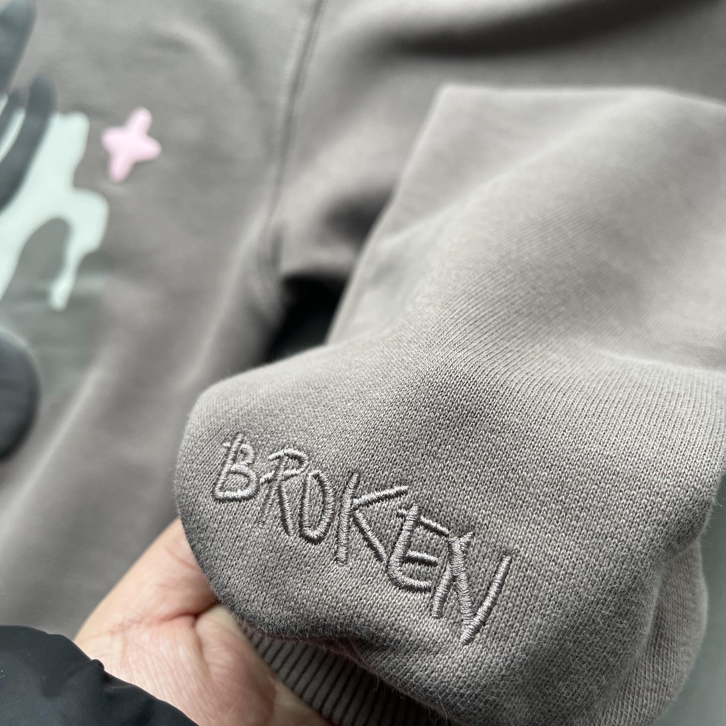 Broken Planet Skin Pink Cactus Hoodie