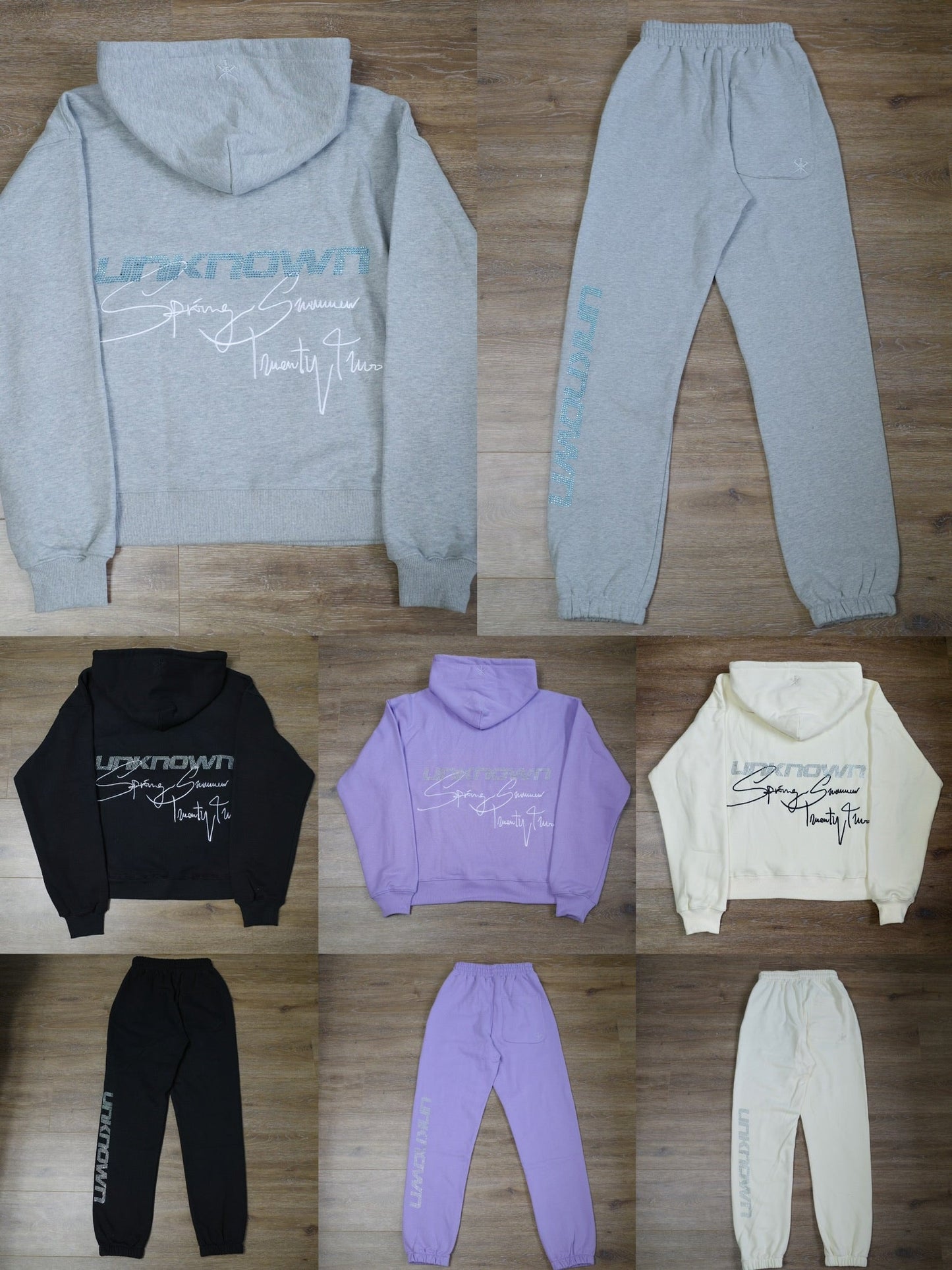 2 Hoodies + 1 Sweatpants or 3 Hoodies