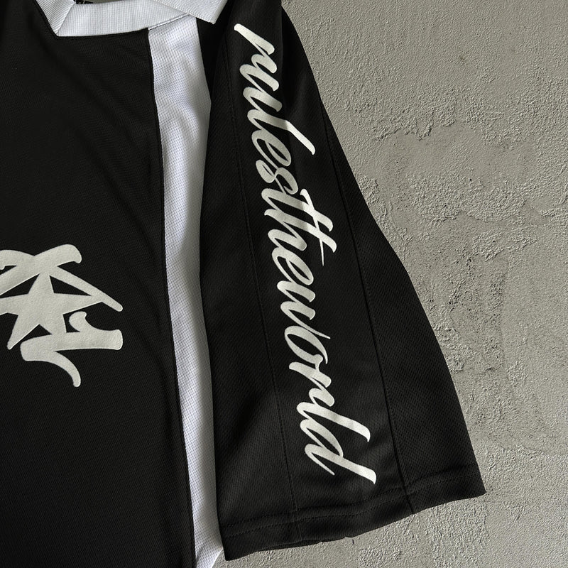 Corteiz Panel Jersey-Black