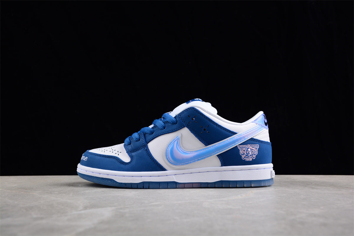 Born x Raised x Nike SB Dunk Low White Blue