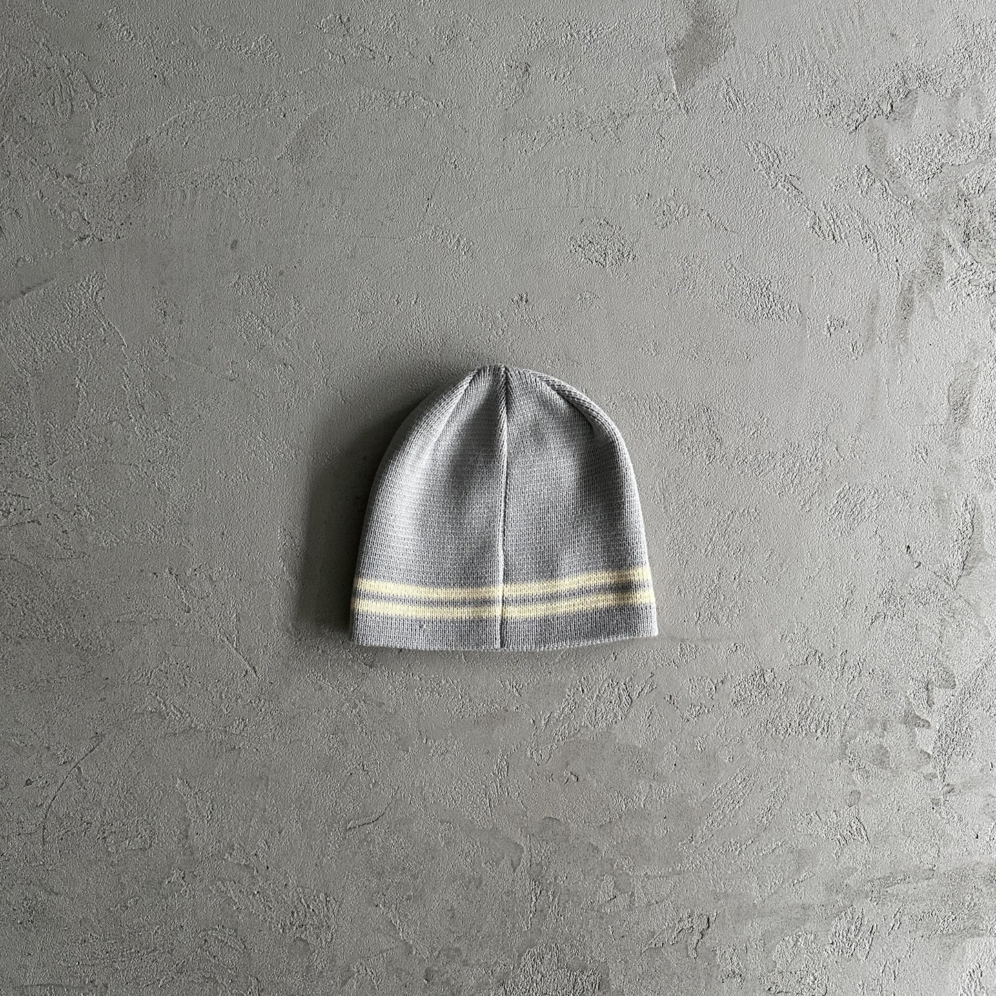 Corteiz Knit Stripe Beanie -Gray