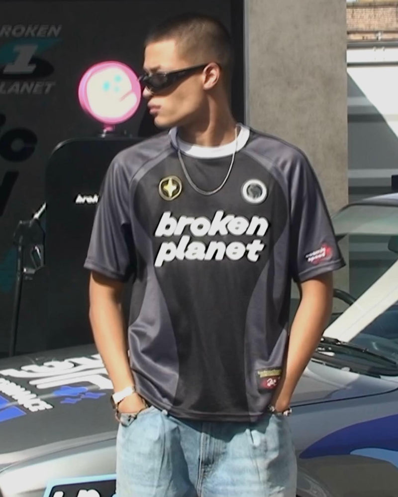 Broken Planet Football TShirt