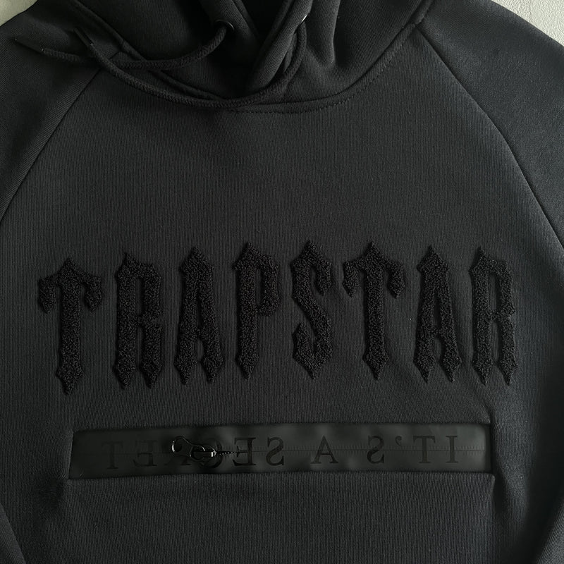 Trapstar Tracksuit Chenille Decording Black Out