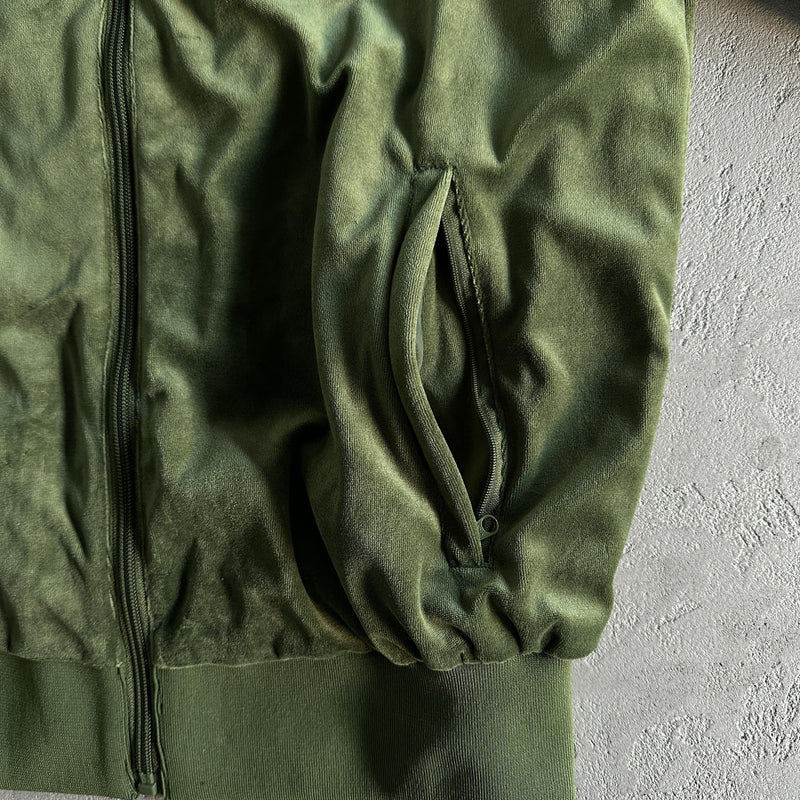 Corteiz Velvet Jacket Green