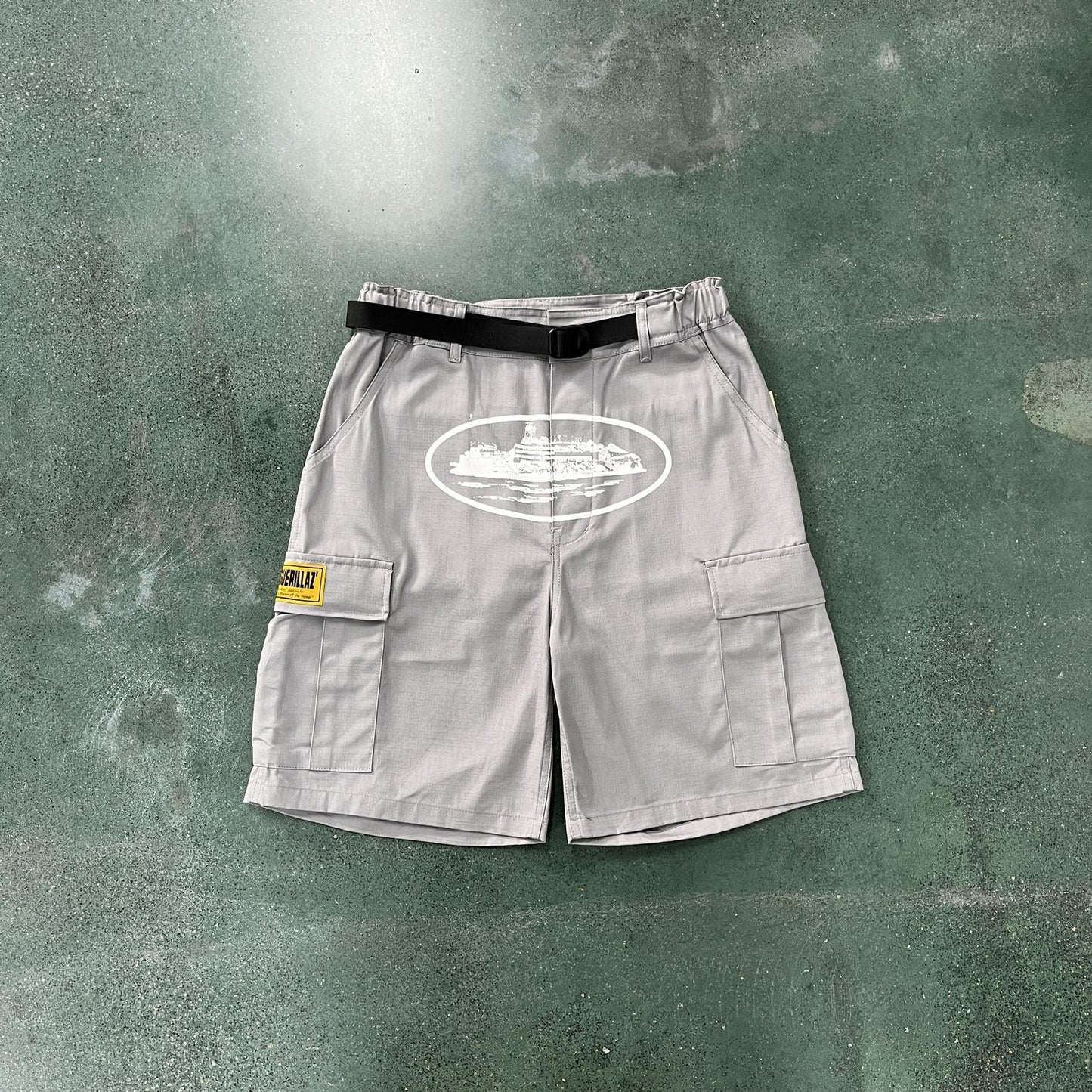 Corteiz Alcatraz Cargo Shorts v1:1