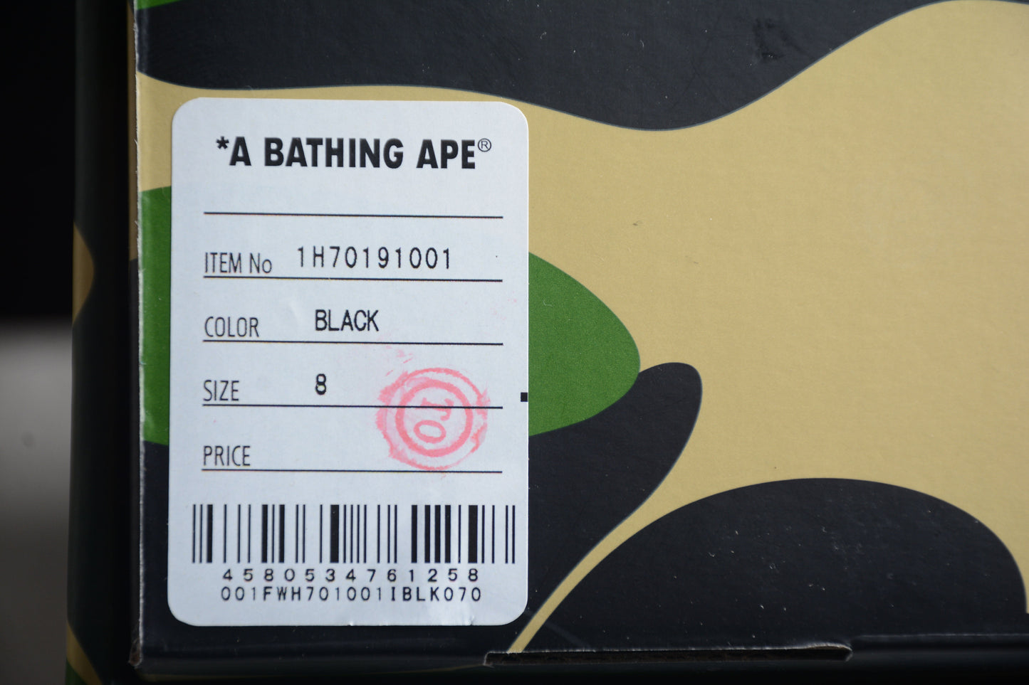 Bape Sta Black Patent Leather