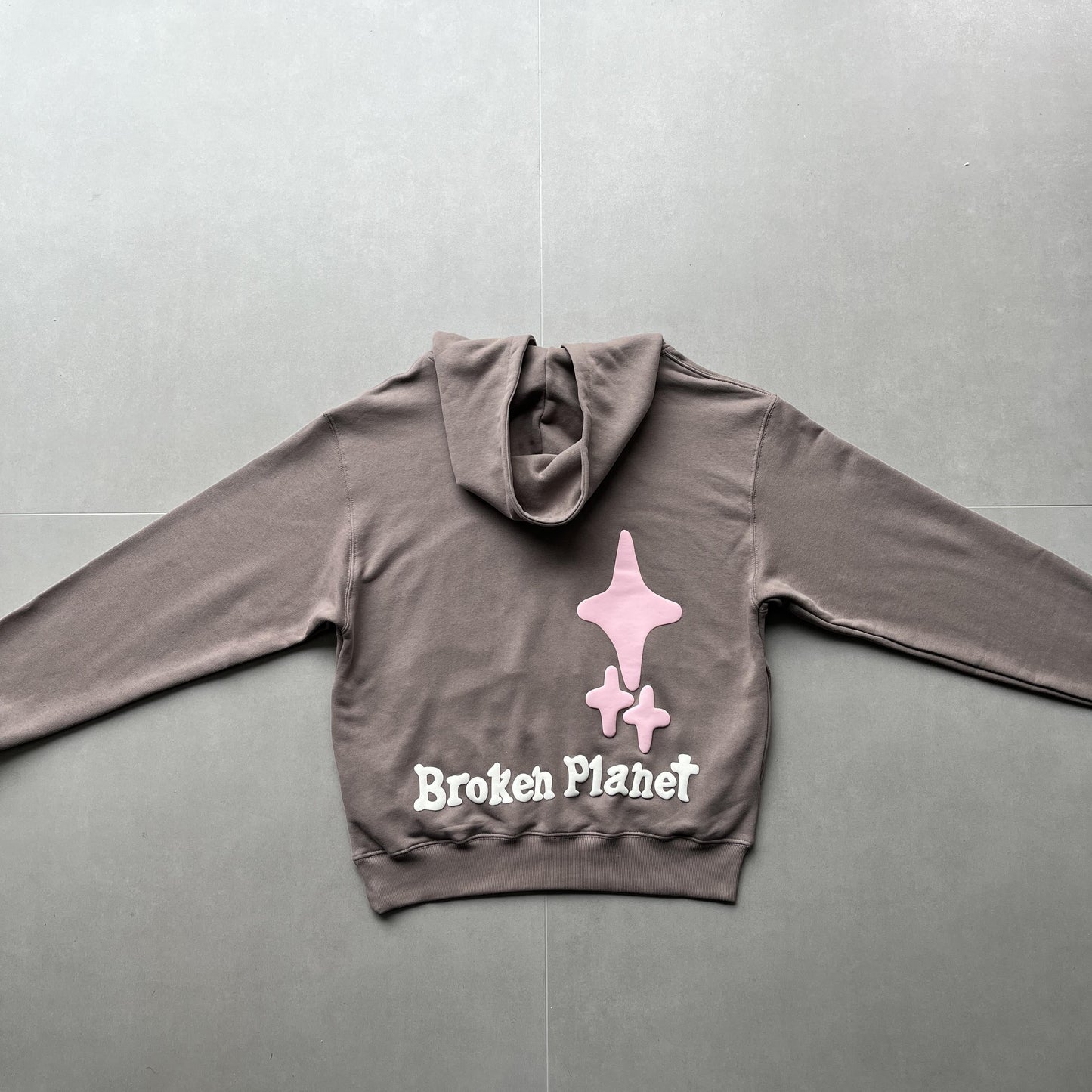 Broken Planet Skin Pink Cactus Hoodie