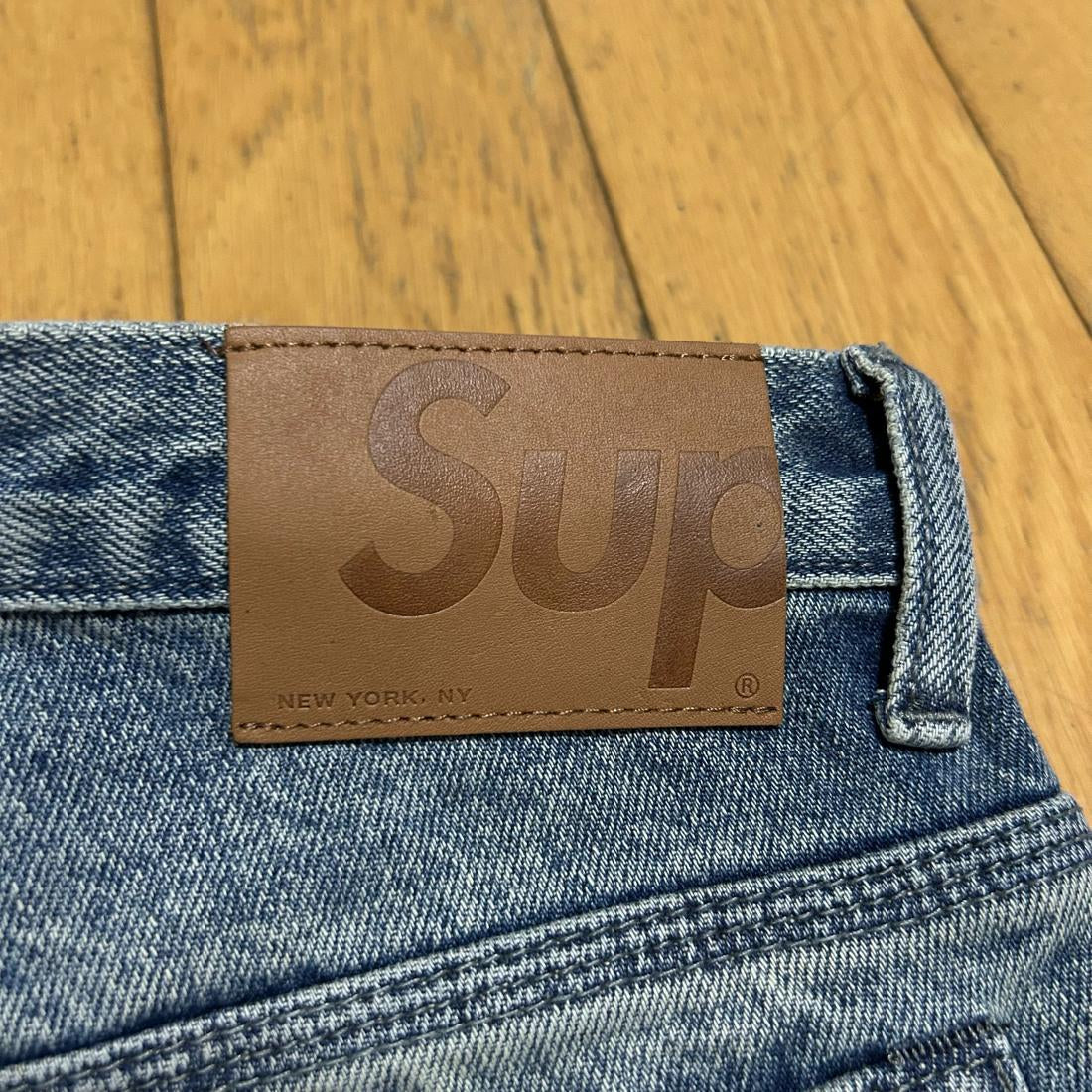 Supreme S Logo Loose Fit Jeans