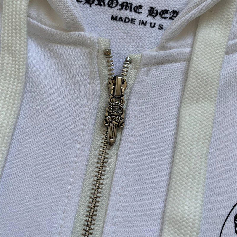 Chrome Hearts Zip Hoodie