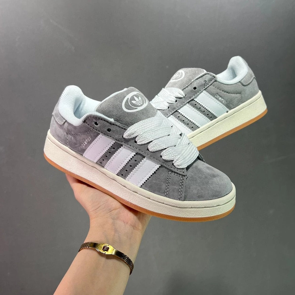 Adidas Campus Grey/White